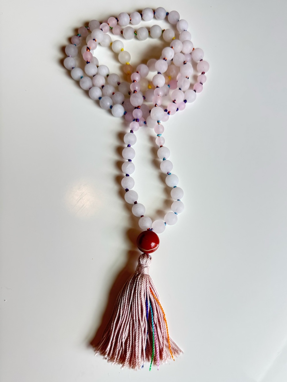 Hand made Meditation Mala Bead Necklace